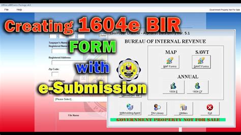 How to use the BIR’s E.